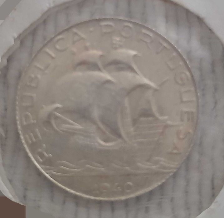 Moeda prata 2$50 de 1940