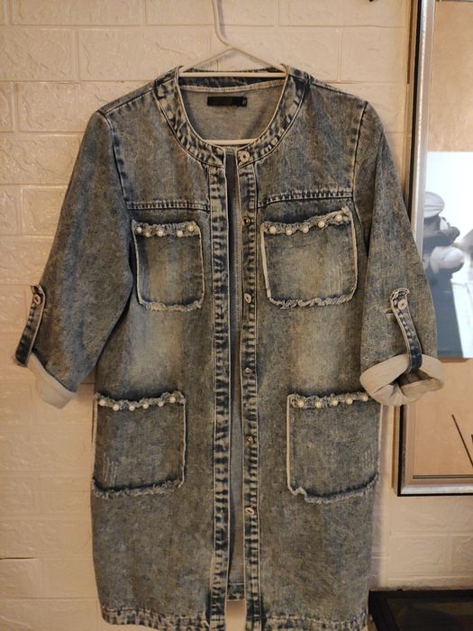 Джинсовая куртка 50 размер