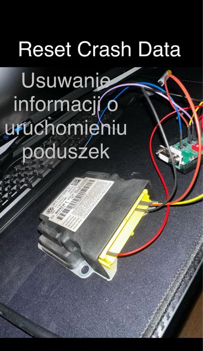 Naprawa SRS AirBag Crash Data kolizja Reset