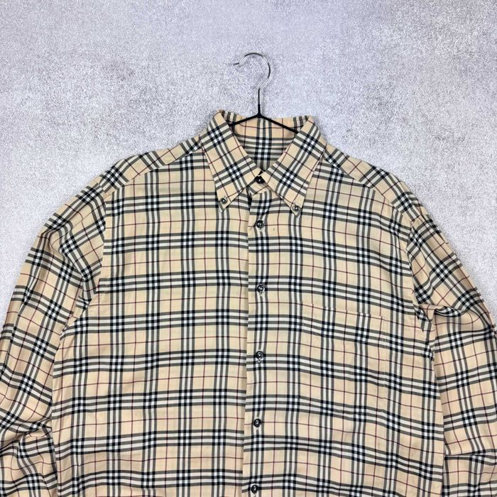 Чоловіча орігинальна вінтажна сорочка burberry london nova check