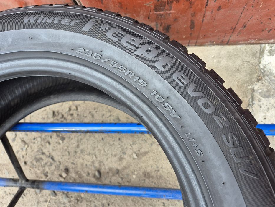 235/55/19 R19 Hankook Winter I'cept evo2 SUV 4шт ціна за 1шт шини