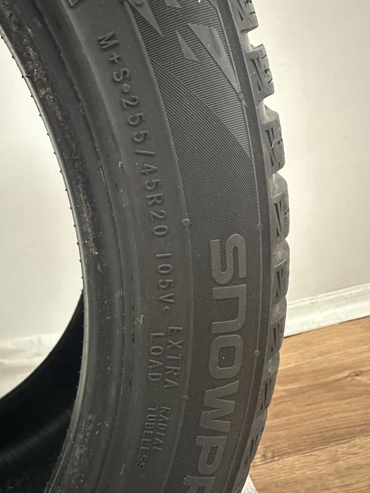 Пара шин NOKIAN SNOWPROOF 2 SUV  255/45/20 105 v xl