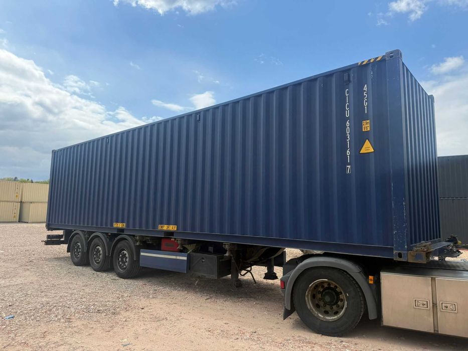 Kontener Morski 40'HC YOM2024  RAL5013