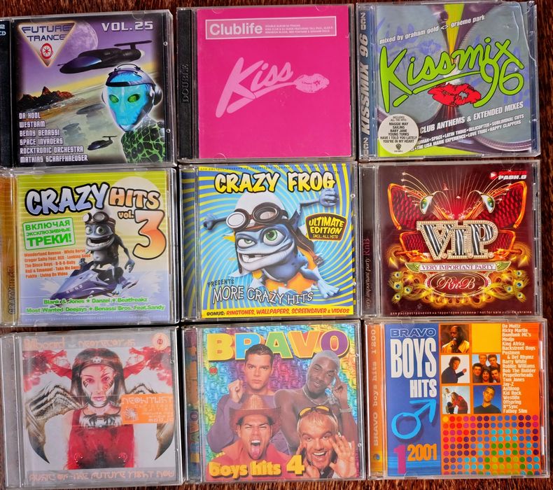 Аудіо CD: музичні збірки, Soundtracks