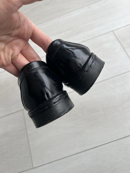 Черные кожаные лоферы Bally