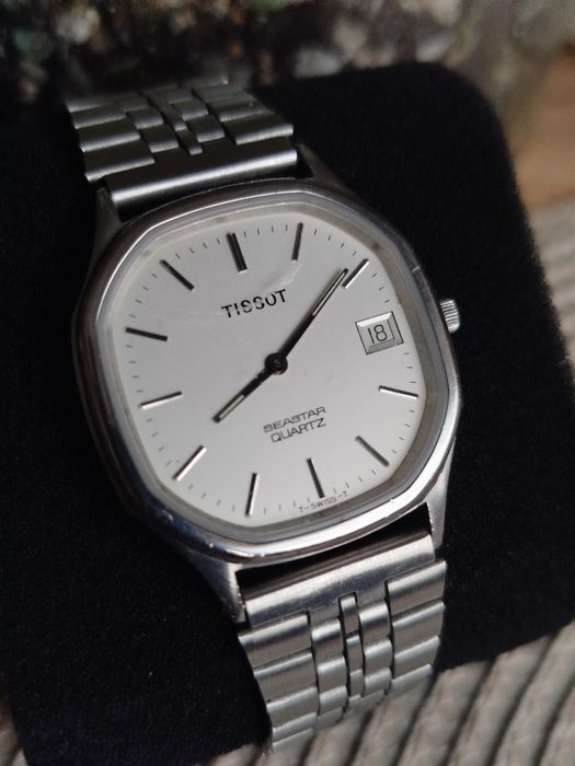 Tissot seaster, lata 80,Swiss made , vintage w stylu Seiko, Citizen, Casio