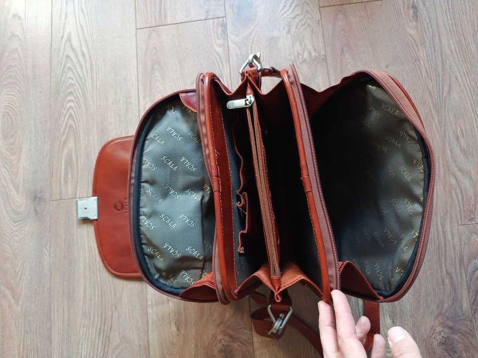 Шкіряна сумка (портфель) SCALA