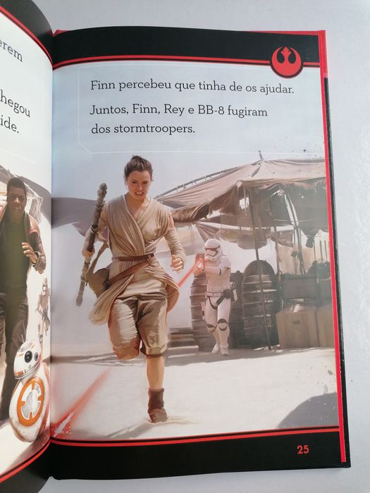 Livro Star Wars, Finn e a Primeira Ordem.