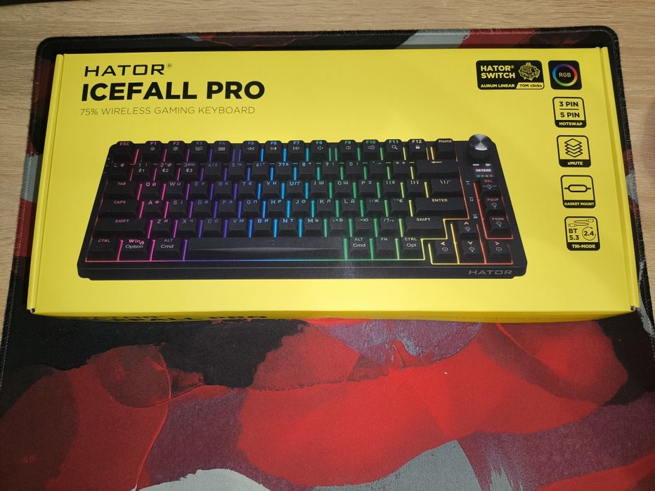 Клавиатура hator icefall pro wireless