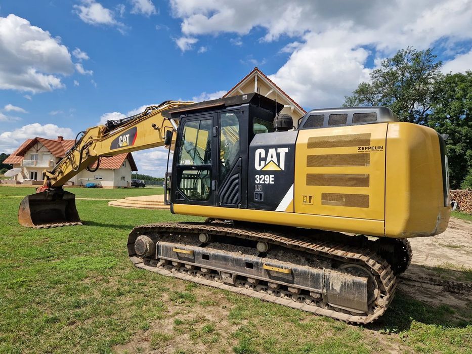 Caterpillar 329E  CAT LN 329E 2013R 12.900mhg koparka gąsienicowa zamiana