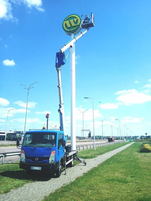 Послуги, оренда автовишки 14-20 м / Услуги, аренда автовышки автовишка