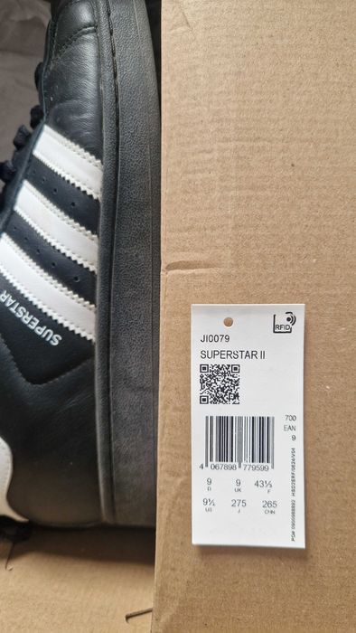 Adidas superstar 43 1/3 Męskie