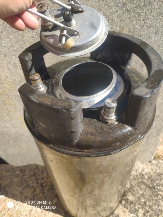 Cubas engonómicas 20 litros, inox, alta pressao