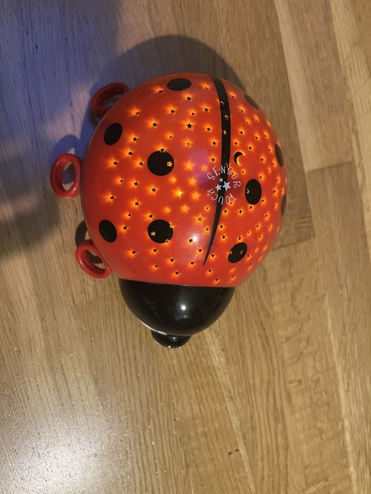 LAMPKA dla dzieci Biedronka gwiaździste niebo