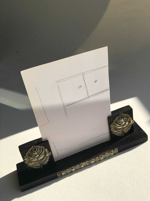 Suporte para foto em madeira - Anos 40