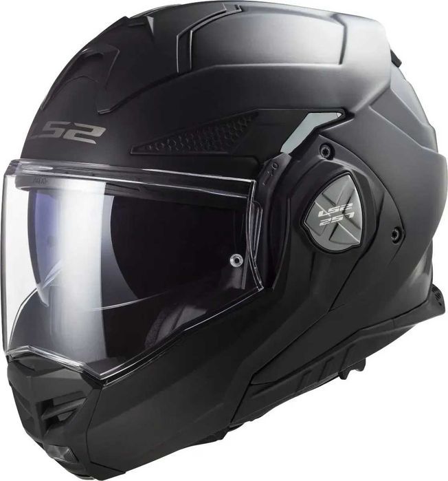 Мотошолом лс2 FF 901 black модуляр Advant X