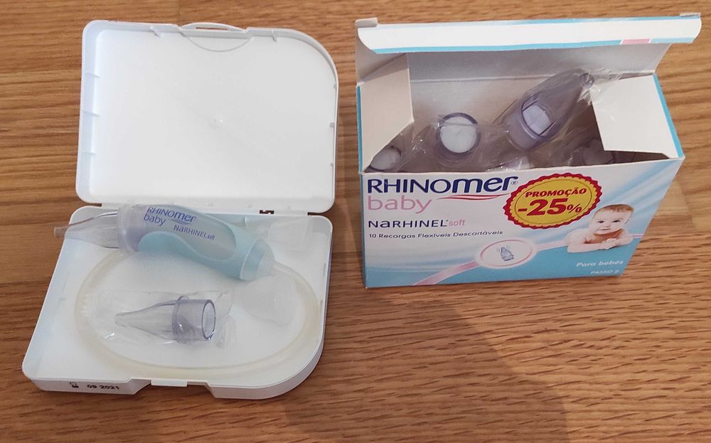 Aspirador nasal para bebés RHINOMER SOFT