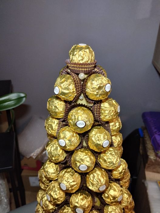 Piramida Ferrero Rocher ślub wesele urodziny