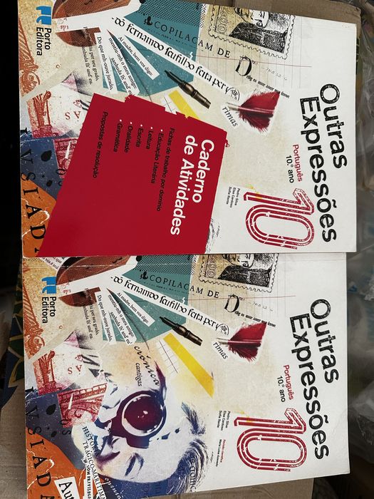 Livro portugues manual 10 ano outras expressoes