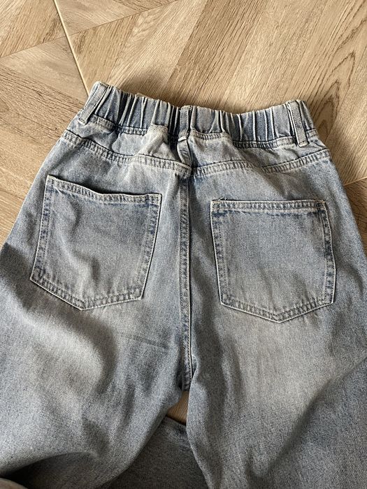 Джинси голубі сінсей Sinsay wide leg прямі