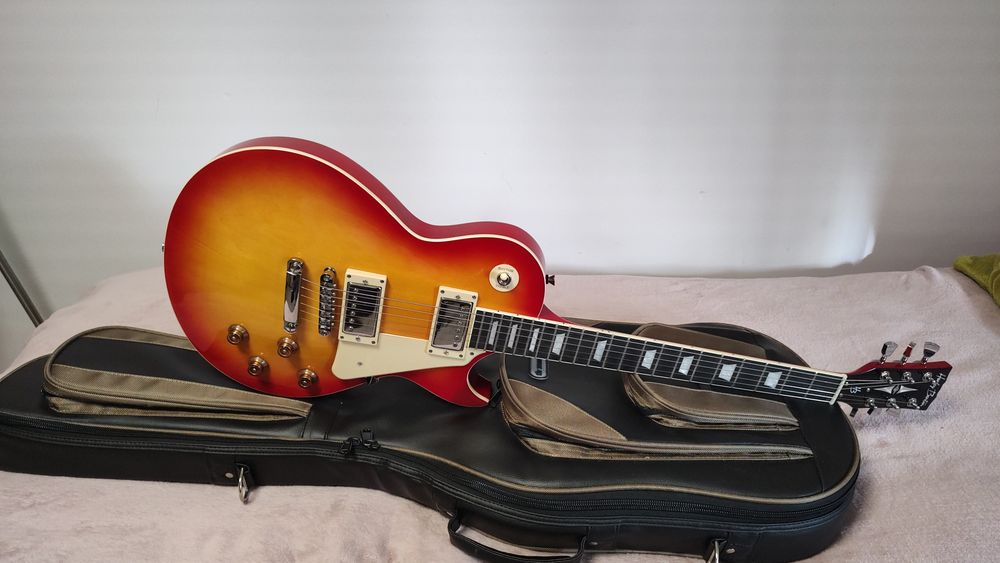 NOWA Harley Benton SC-450 CB piękna gitara elektryczna CASE Les Paul  świetny instrument !!