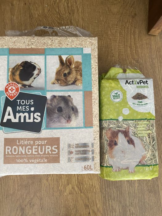 Kit hamsters, Cobaias, Coelhos e outros roedores