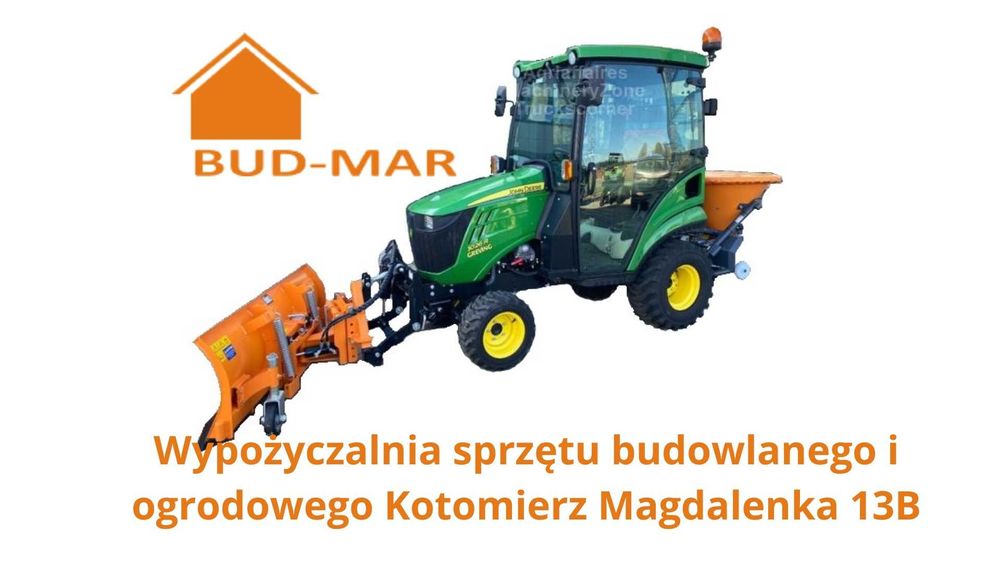 Wynajmę traktorek ciagniczek ogrodowy glebogryzarka separacyjna