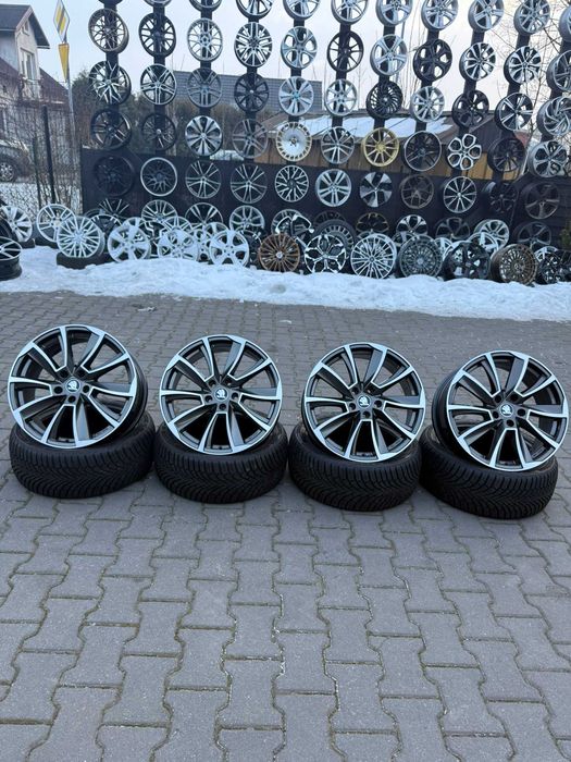 Felgi aluminiowe Skoda 18" 5x112 7,5J ET44 Audi Seat Vw itp.