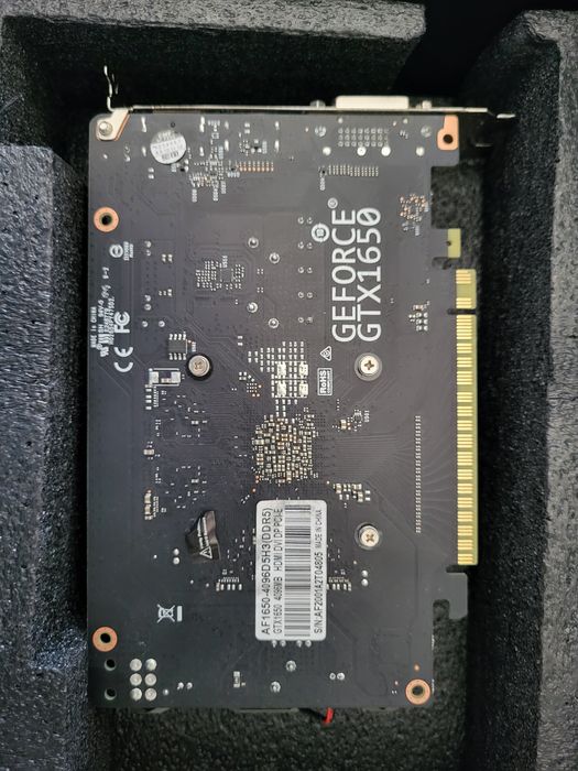 Placa gráfica GTX 1650 4GB Afox64409363175170123
