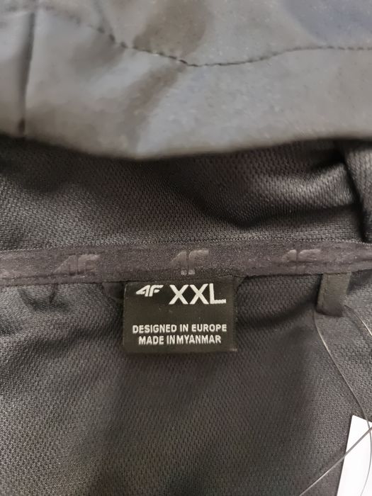 Soflshell kurtka męska 4F czarna XXL