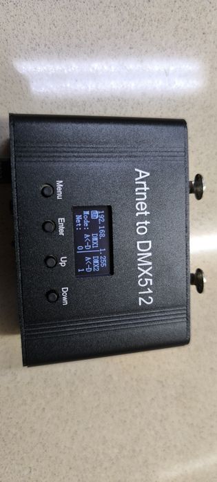 conversor ArtNet para DMX512