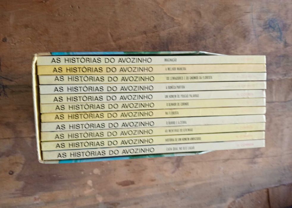 Coleção de livros infantis "AS HISTÓRIAS DO AVOZINHO"