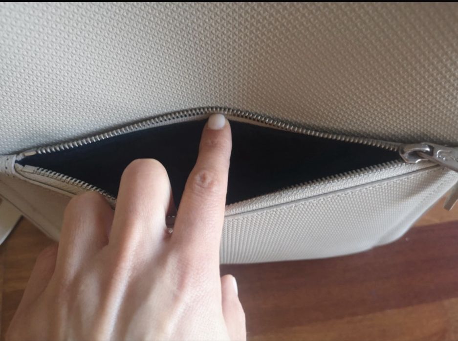 Mochila Piqué de Pele Chantaco da Lacoste