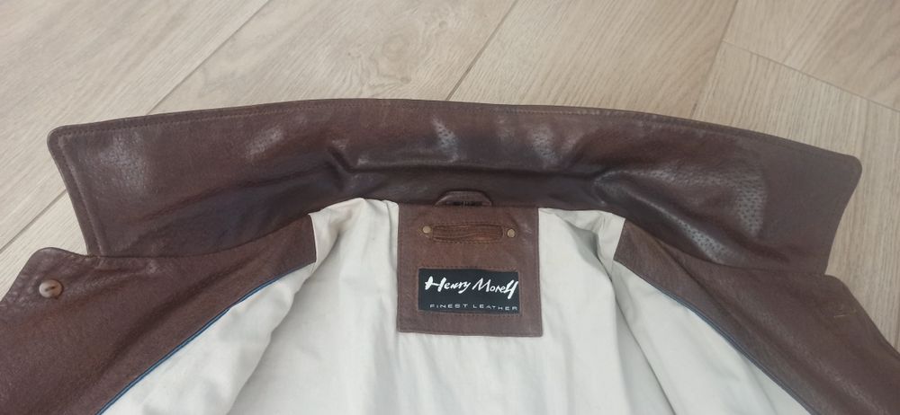 Skórzana kurtka męska Henry Money