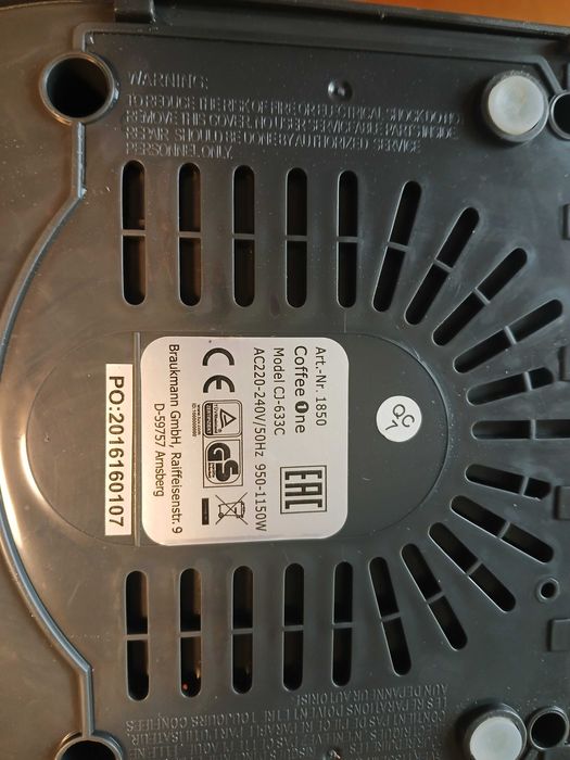 Ekspres przelewowy CASO Design Coffee One