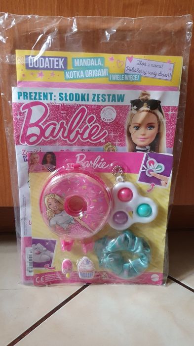 Gazetka gazeta Barbie z dodatkami
