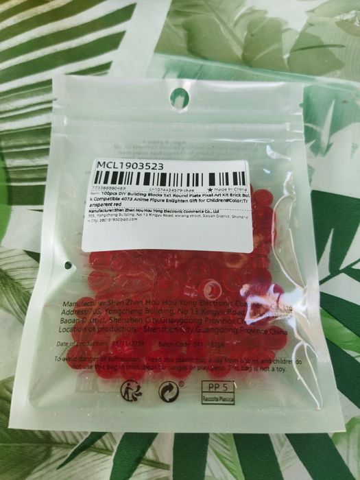 Klocki zamienik "LEGO" - piny okrągłe