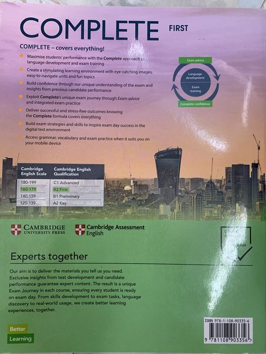 Livros Inglês preparação para exame Cambridge B2
