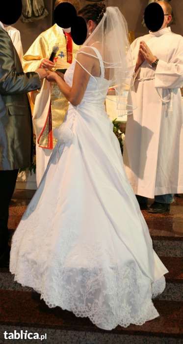 Suknia ślubna, rozm.40
