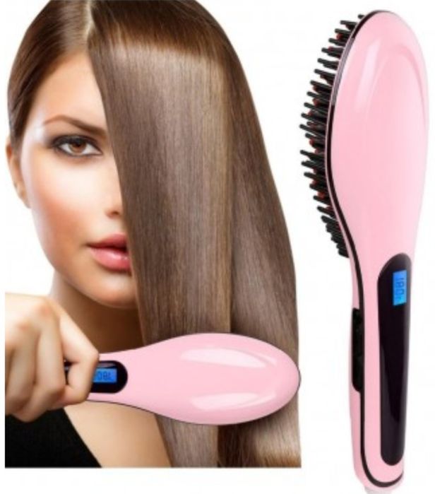 Escova Alisadora Elétrica para Cabelo - ID Italian - NOVO