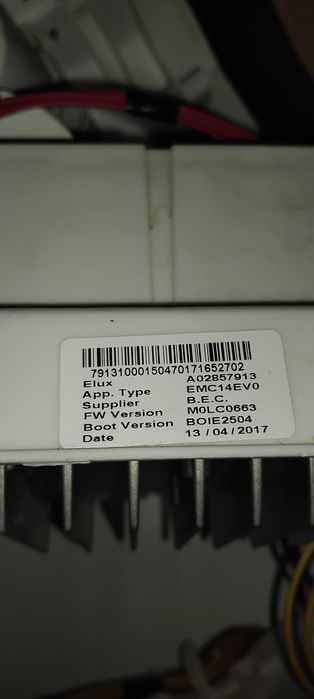 Panel pralki electrolux EWT11367VIW