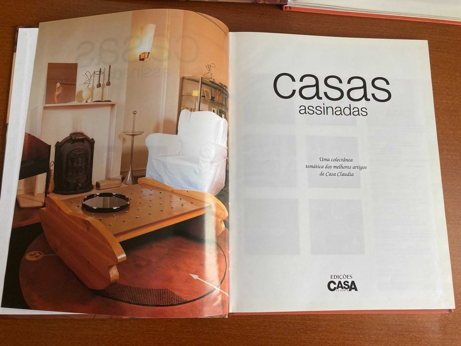 Revistas Casas Assinadas e Ambientes Urbanos de capa dura