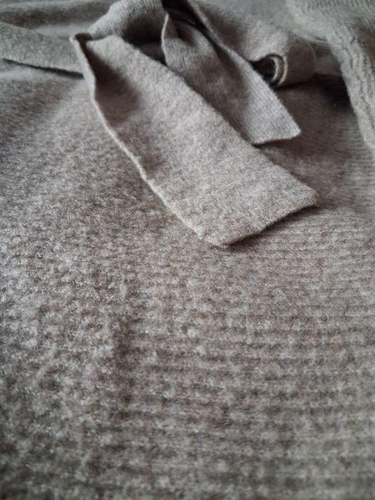 Długa, ciepłą sukienka