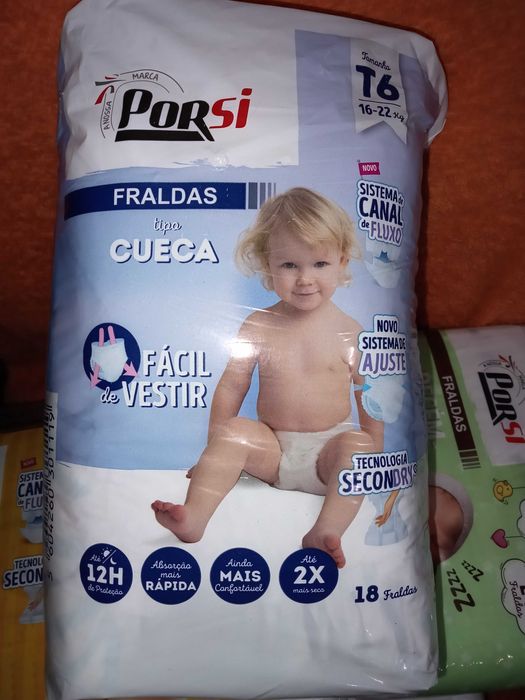 Fraldas novas vários tamanhos