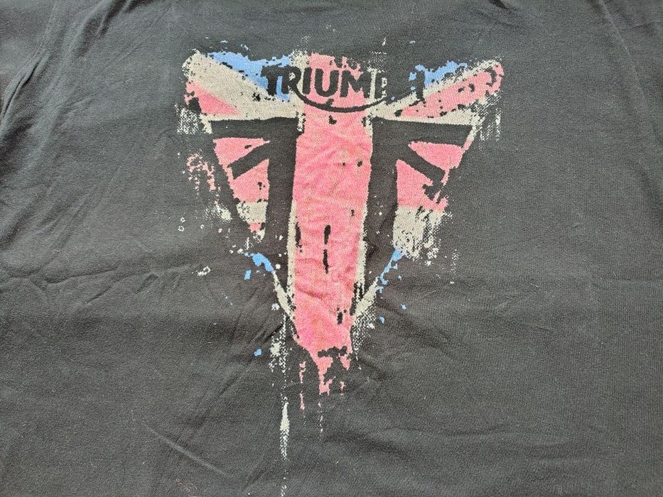 Triumph мото футболка