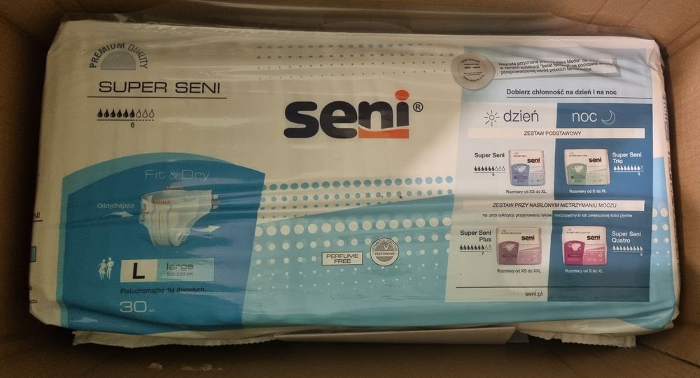 Pieluchomajtki dla dorosłych L