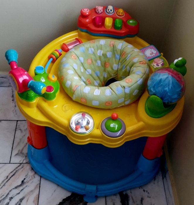 Baby multicentrum interaktywne-siedzonko zabaw stacjonarne- juz od 6m+
