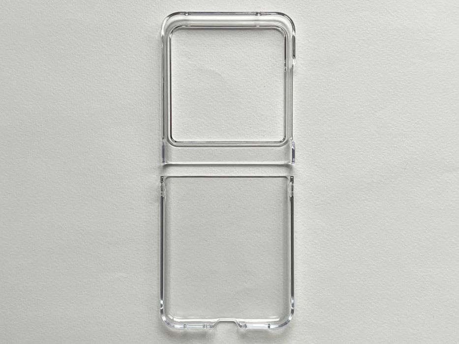 Motorola Razr 50 чохол із прозорого пластику чехол накладка