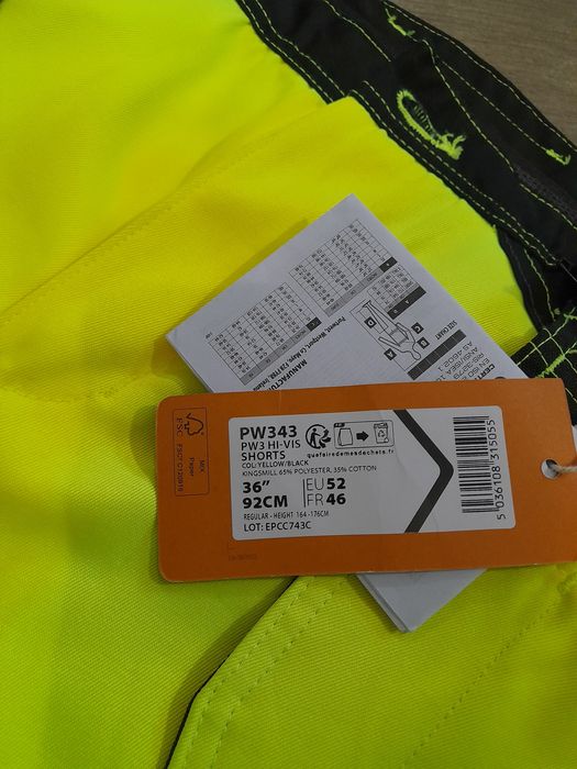 Шорти робочі для будівельників  Port west Germany   cordura