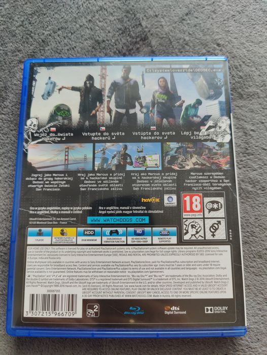 Watch Dogs 2 na PlayStation 4 PS4